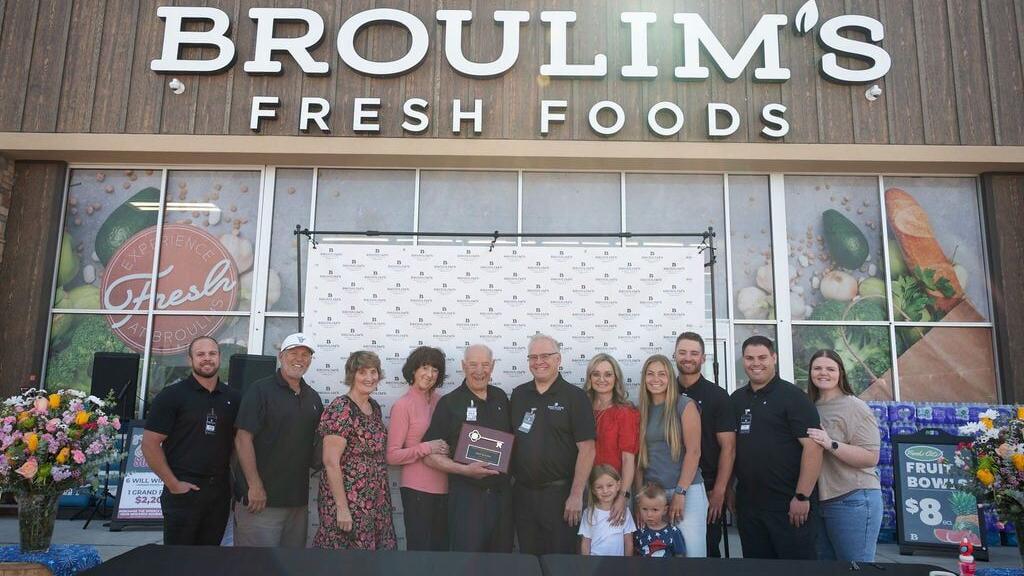 Montpelier celebrates re-grand opening of newly renovated Broulim's, honors grocery family's 58 years of service